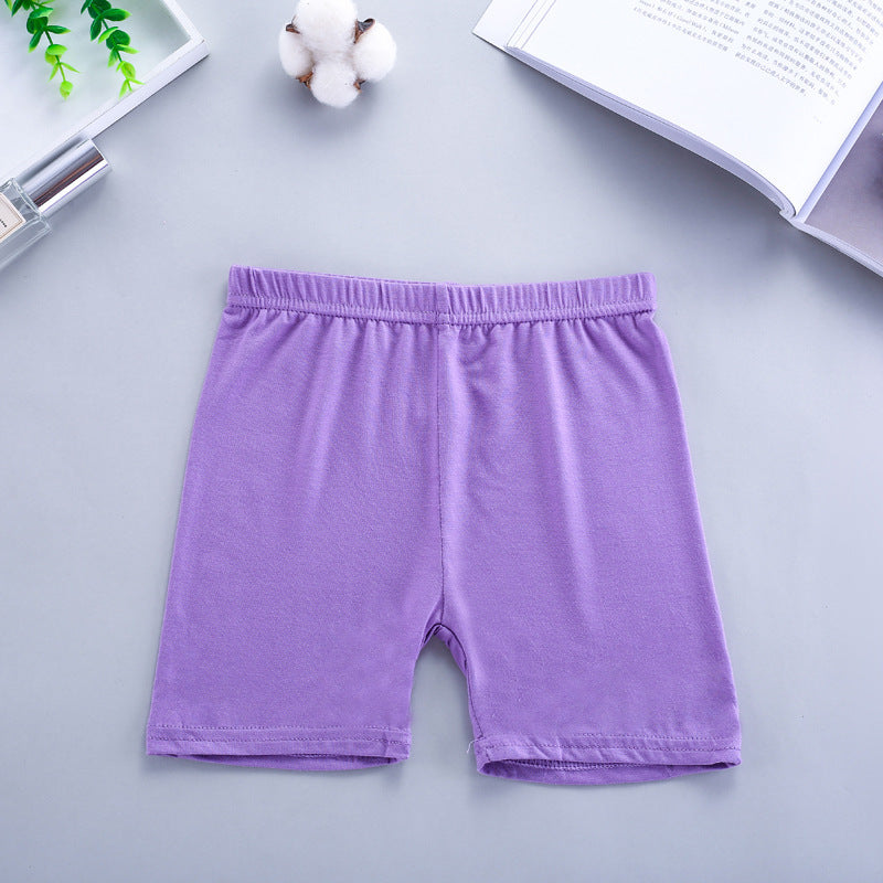 Short anti-exposition pour fille – Couleurs bonbon