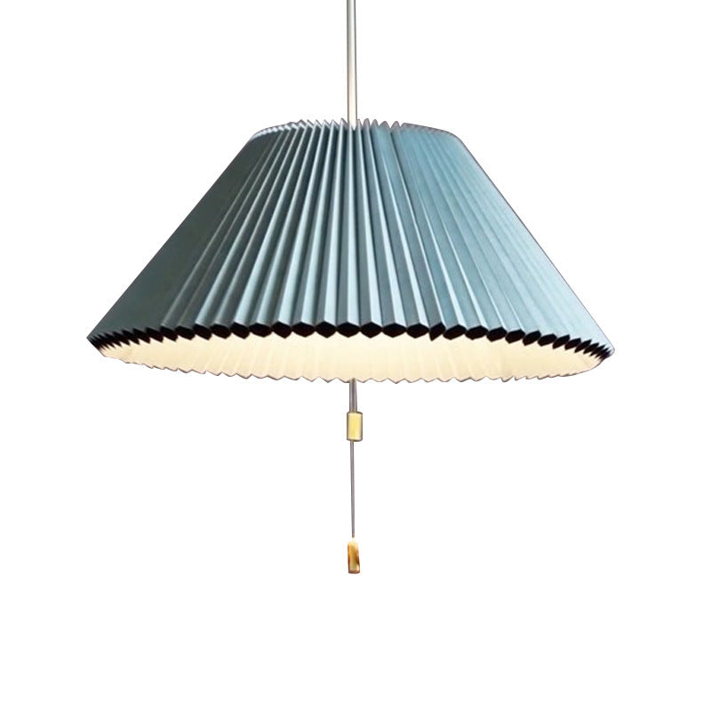 Lustre plissé déformé de style nordique moderne pour salon et salle à manger