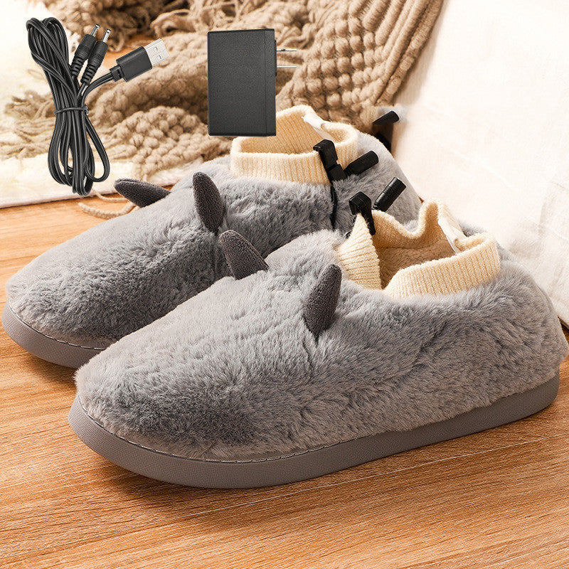Chaussons chauffants électriques USB