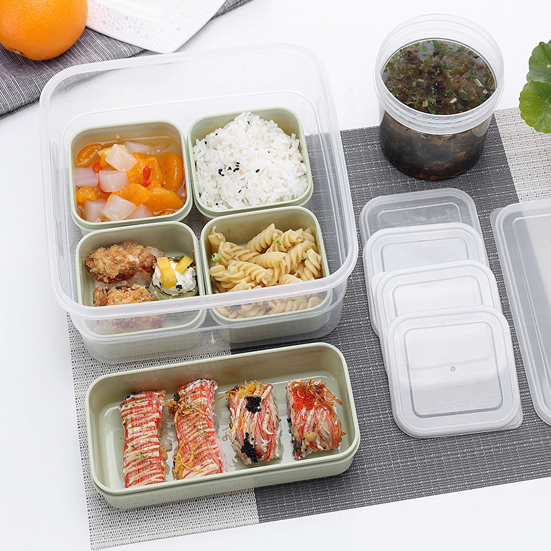 Boîte à Lunch Carrée 6 Compartiments – Modèle ZG-1050C