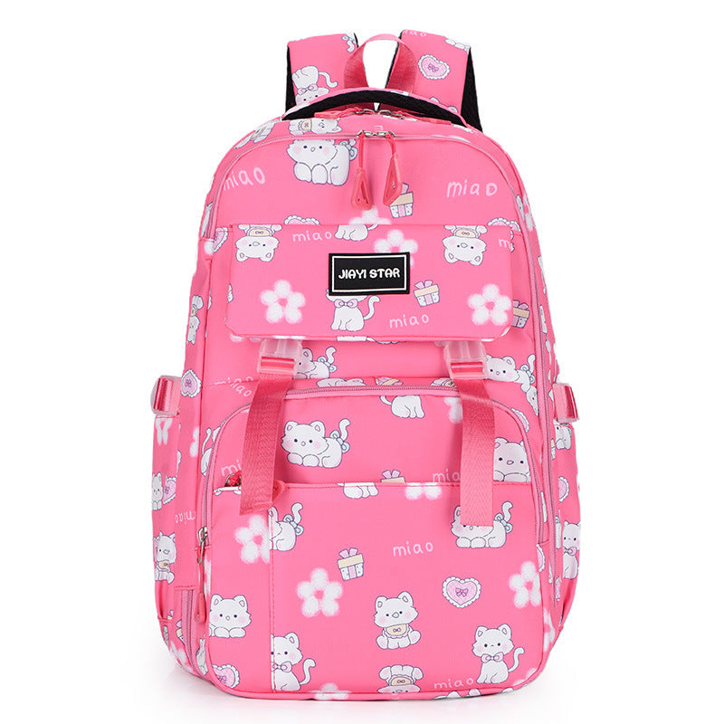 Sac à dos enfant motif lapin – Imprimé cartoon grande capacité