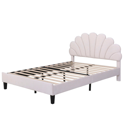 Lit en velours pour fille