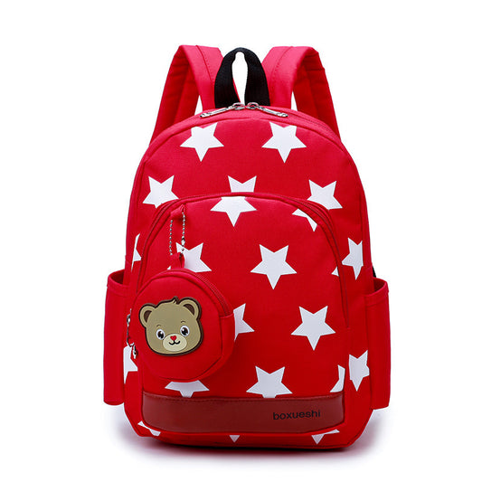 Cartable ourson pour la maternelle – à double bretelles