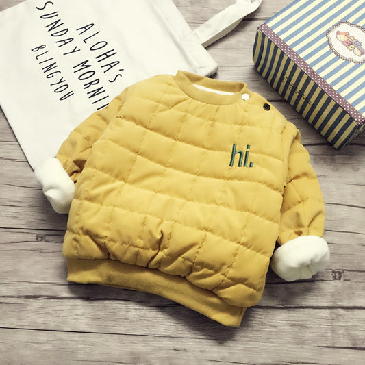 Veste d'hiver matelassée en coton pour enfants