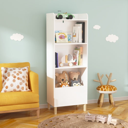 Bibliothèque pour enfants – Meuble 4 niveaux de rangement