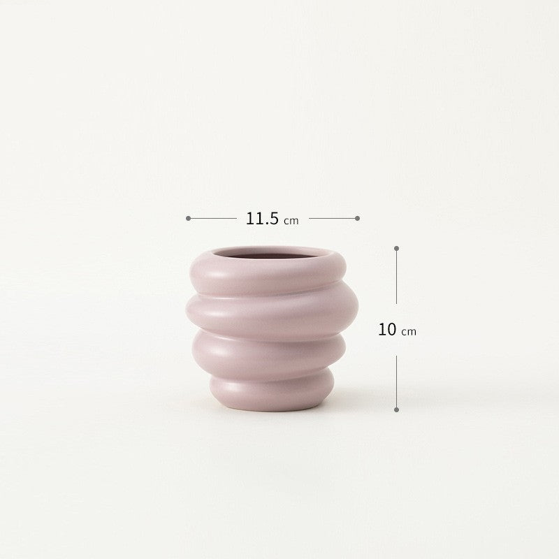 Cylindre de rangement pour pinceaux de maquillage – Style Ins, organiseur de coiffeuse