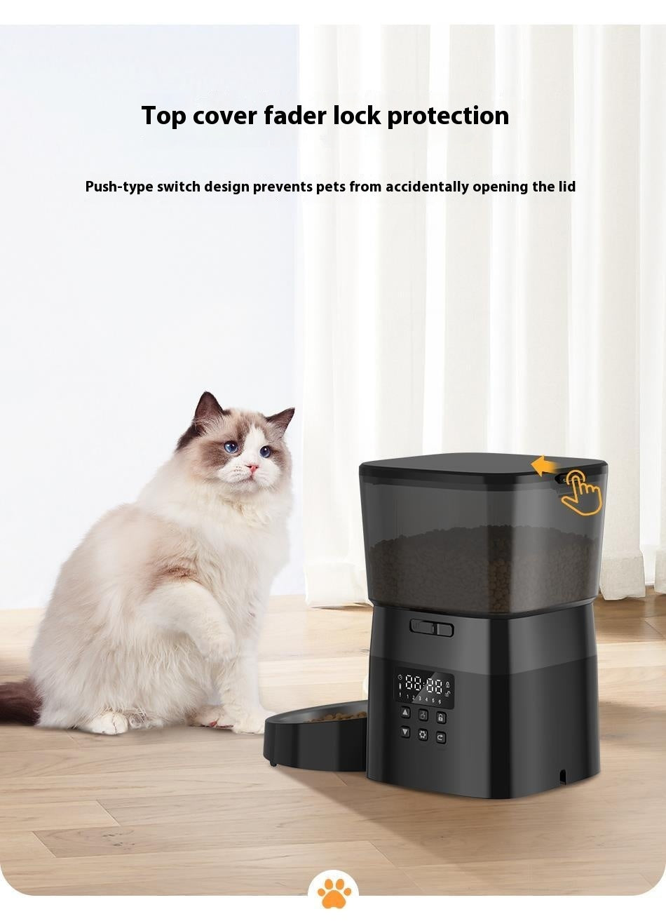 Distributeur Automatique de Nourriture pour Animaux – Programmable & Intelligent