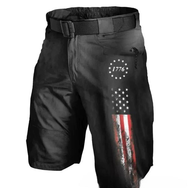 Short ample tendance pour homme avec impression numérique 3D