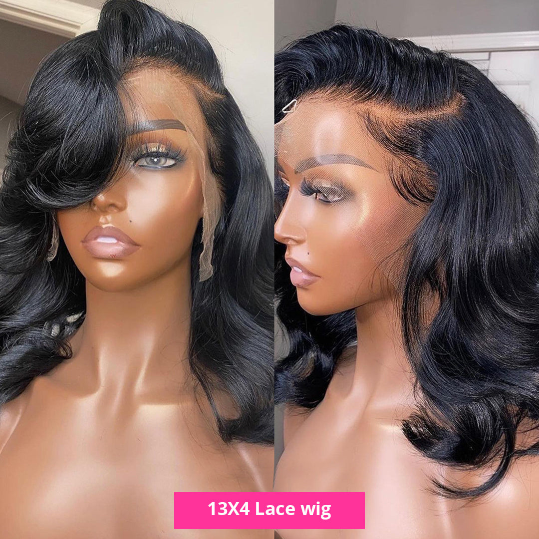 Perruque bob front lace 13x4 – Cheveux brésiliens
13x4 Lace Front Bob Wig – Brazilian Hair