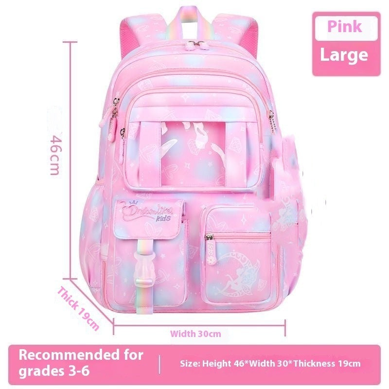 Sac à dos enfant fille – Style fantasy, spacieux et pratique