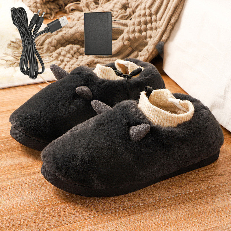 Chaussons chauffants électriques USB