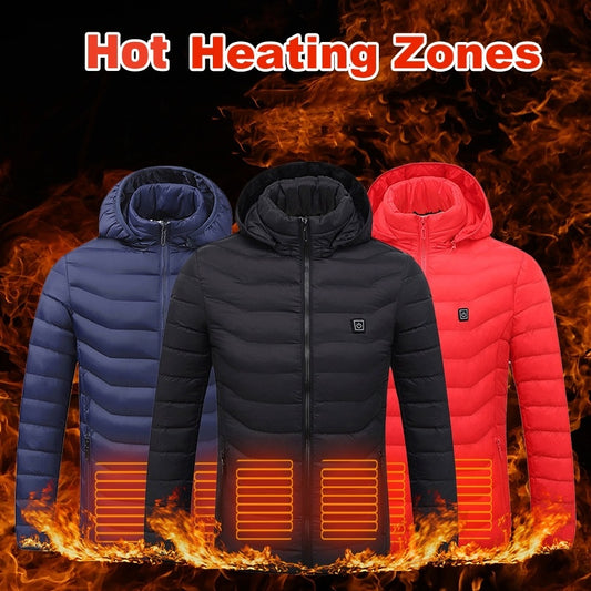 Veste Coton Manteau Chauffage Thermique Vêtements Chauffage Gilet Hommes de Vêtements D'hiver