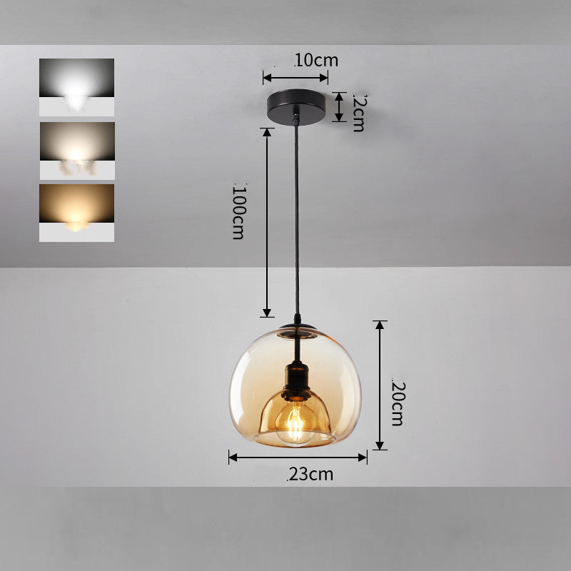 Lustre nordique moderne minimaliste pour salle à manger, salon et bar
