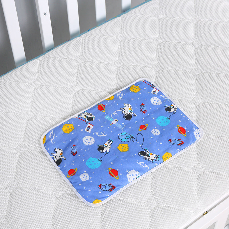Organisateur de couches suspendu pour table à langer ou lit/ oBaby cotton portable diaper changing pad