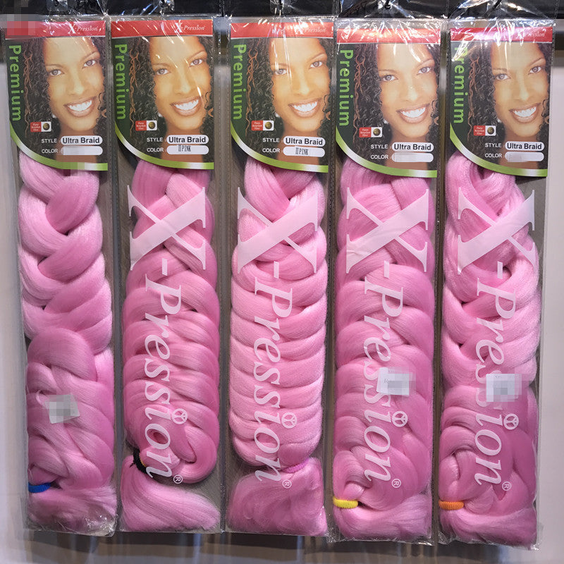 Mèches X-Pression Colorées – Longues à tresser