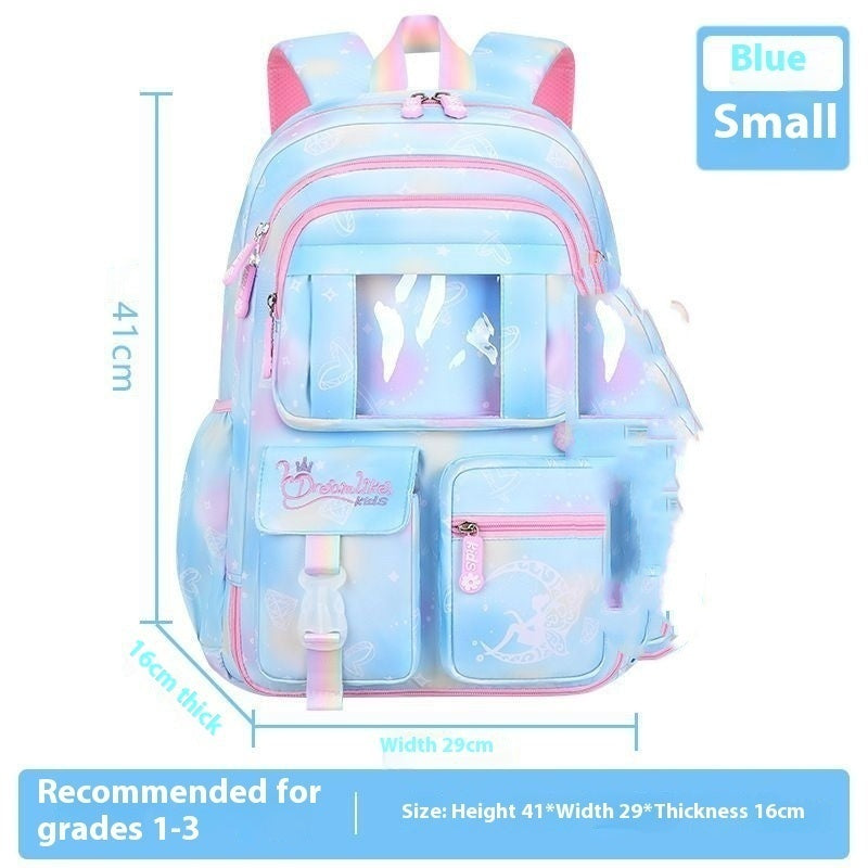 Sac à dos enfant fille – Style fantasy, spacieux et pratique