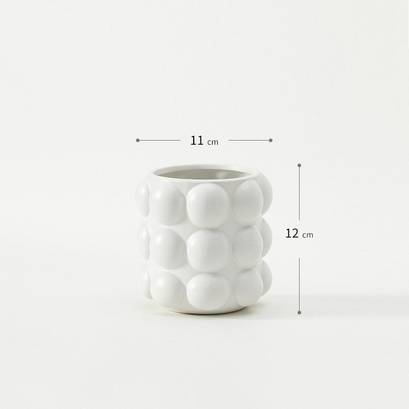 Cylindre de rangement pour pinceaux de maquillage – Style Ins, organiseur de coiffeuse