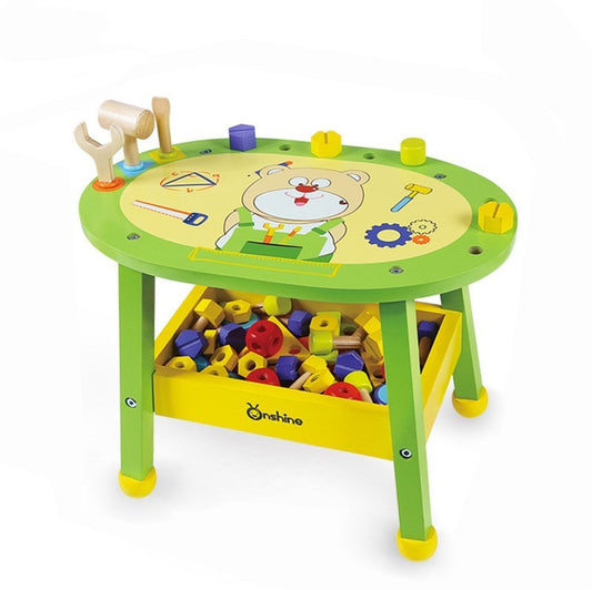 Table d’Outils de Simulation – Atelier de Bricolage pour Enfants
