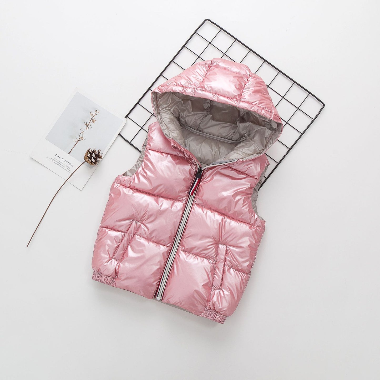 Gilet à Capuche Enfant – Automne & Hiver