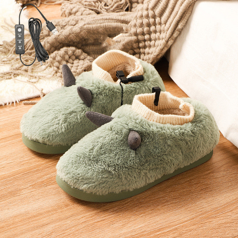 Chaussons chauffants électriques USB