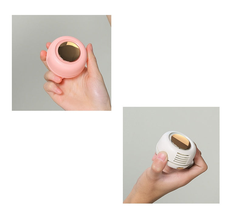 Mini Ventilateur Clip & Tour de Cou – Sans Pale, Rechargeable USB | 3 Vitesses | Pour Extérieur & Été