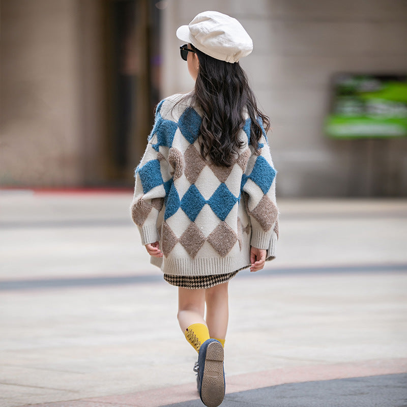 Manteau-Pull Tendance Printemps & Automne