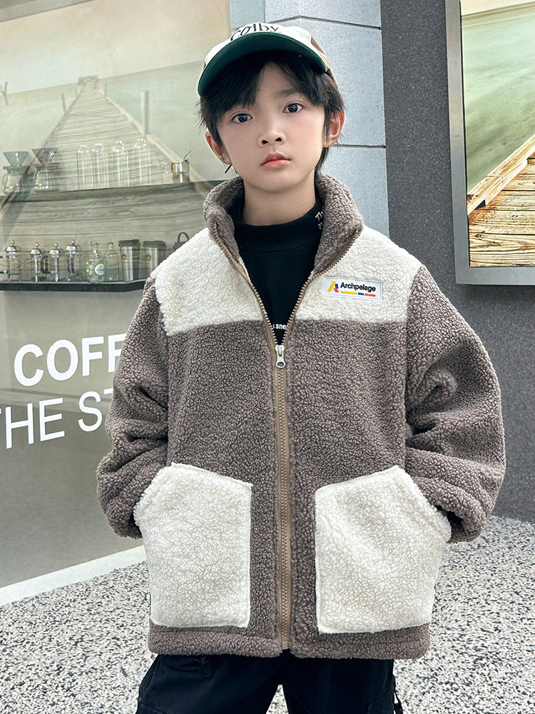 Manteau d’hiver enfant – Mode casual, chaud et épaissi, pour filles et garçons (petits et moyens enfants)