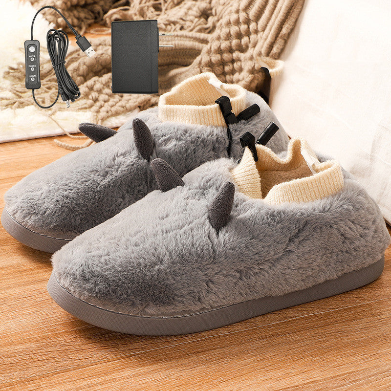 Chaussons chauffants électriques USB