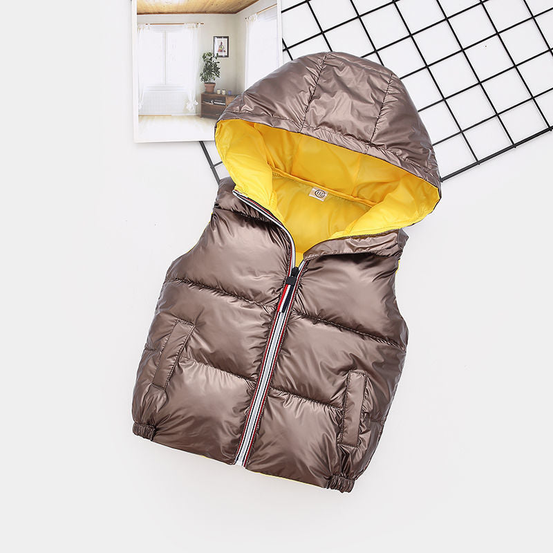 Gilet à Capuche Enfant – Automne & Hiver