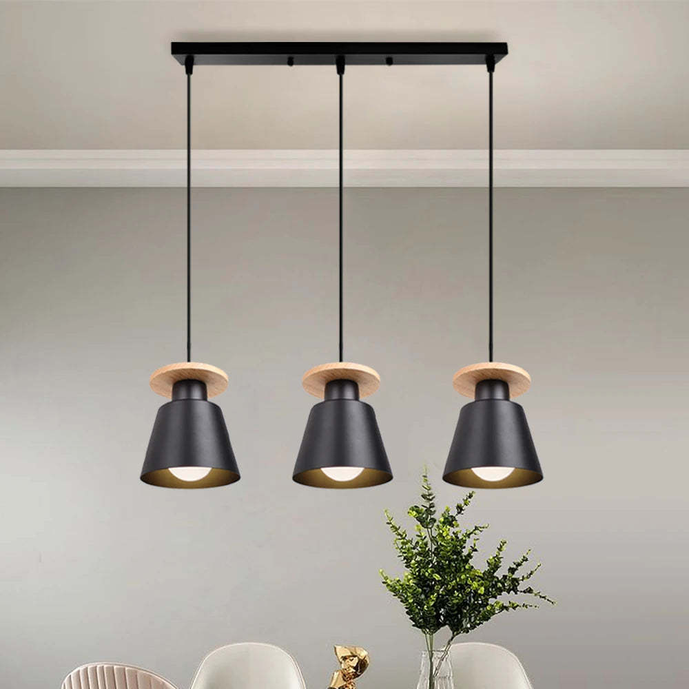 Lustre LED pour salle à manger, chambre, bureau et salon