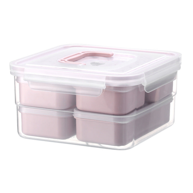 Boîte à Lunch Carrée 6 Compartiments – Modèle ZG-1050C