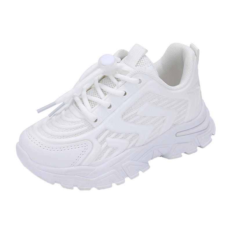 Chaussures de sport décontractées en mesh respirant pour fille