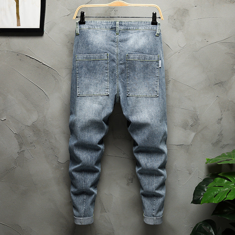 Jeans rétro slim coupé