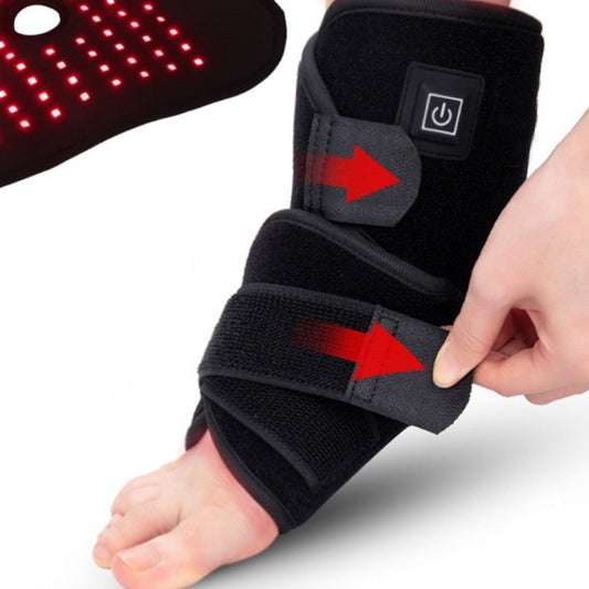 Bande de Physiothérapie pour Cheville – Chauffage & Lumière Rouge