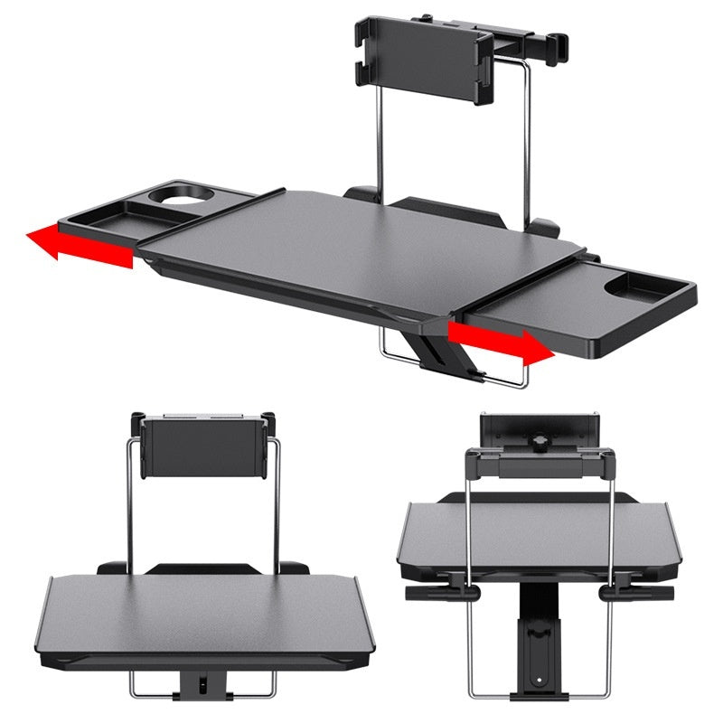 Petite table pliante pour voiture – Table de repas et support d’ordinateur pour dossier de siège