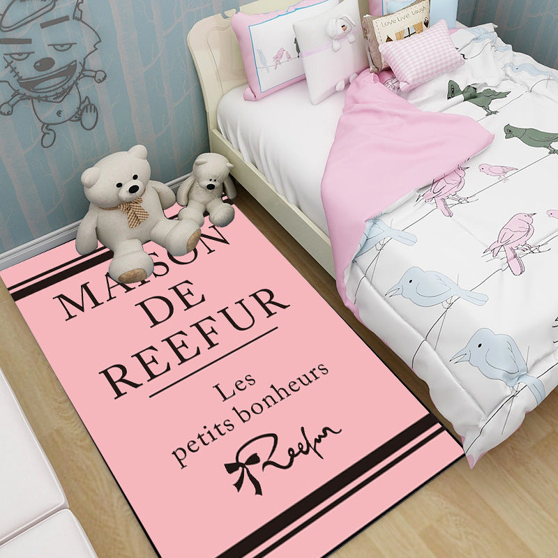 Tapis chambre – Motif cartoon/anime en polyester