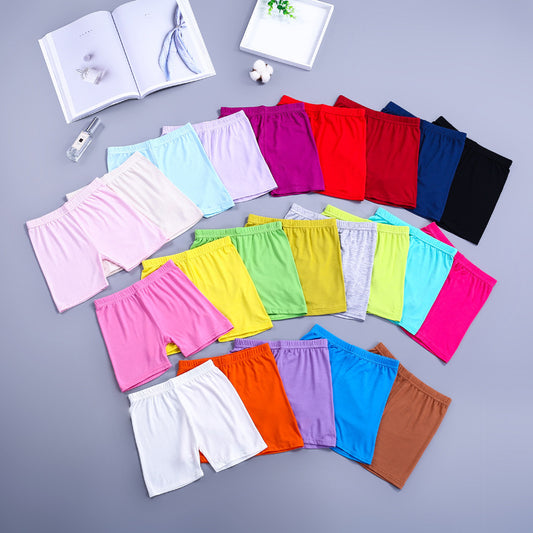 Short anti-exposition pour fille – Couleurs bonbon