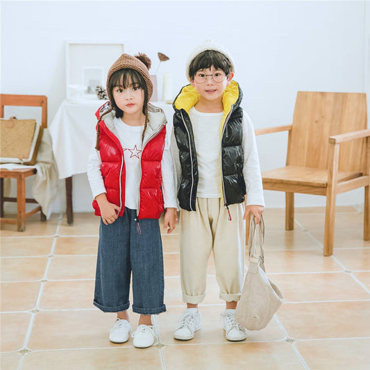 Gilet à Capuche Enfant – Automne & Hiver