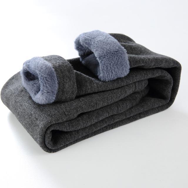 Legging Hiver Enfant Épais – Doublure Velours Chaude, Coton Confortable