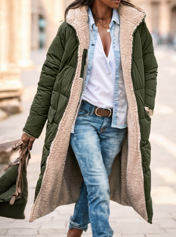 Veste matelassée femme – Unie et rembourrée coton