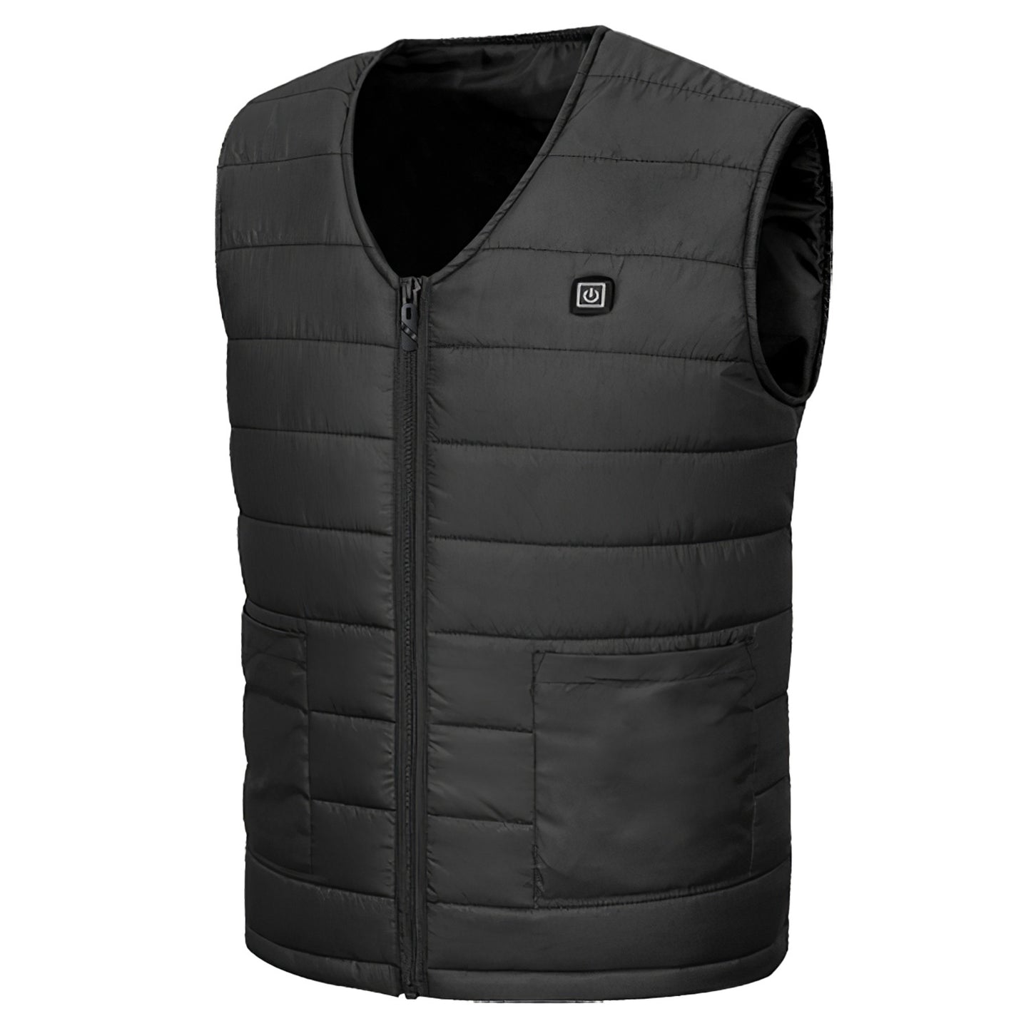 Gilet chauffant unisexe – 10 zones de chauffage, 3 niveaux de chaleur réglables, USB – Idéal pour l’hiver et les activités extérieures