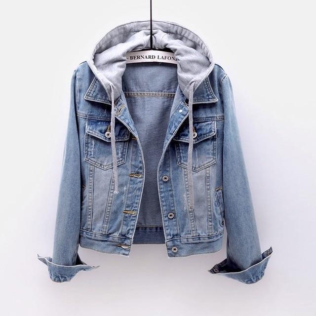 Hiver denim coton manteau