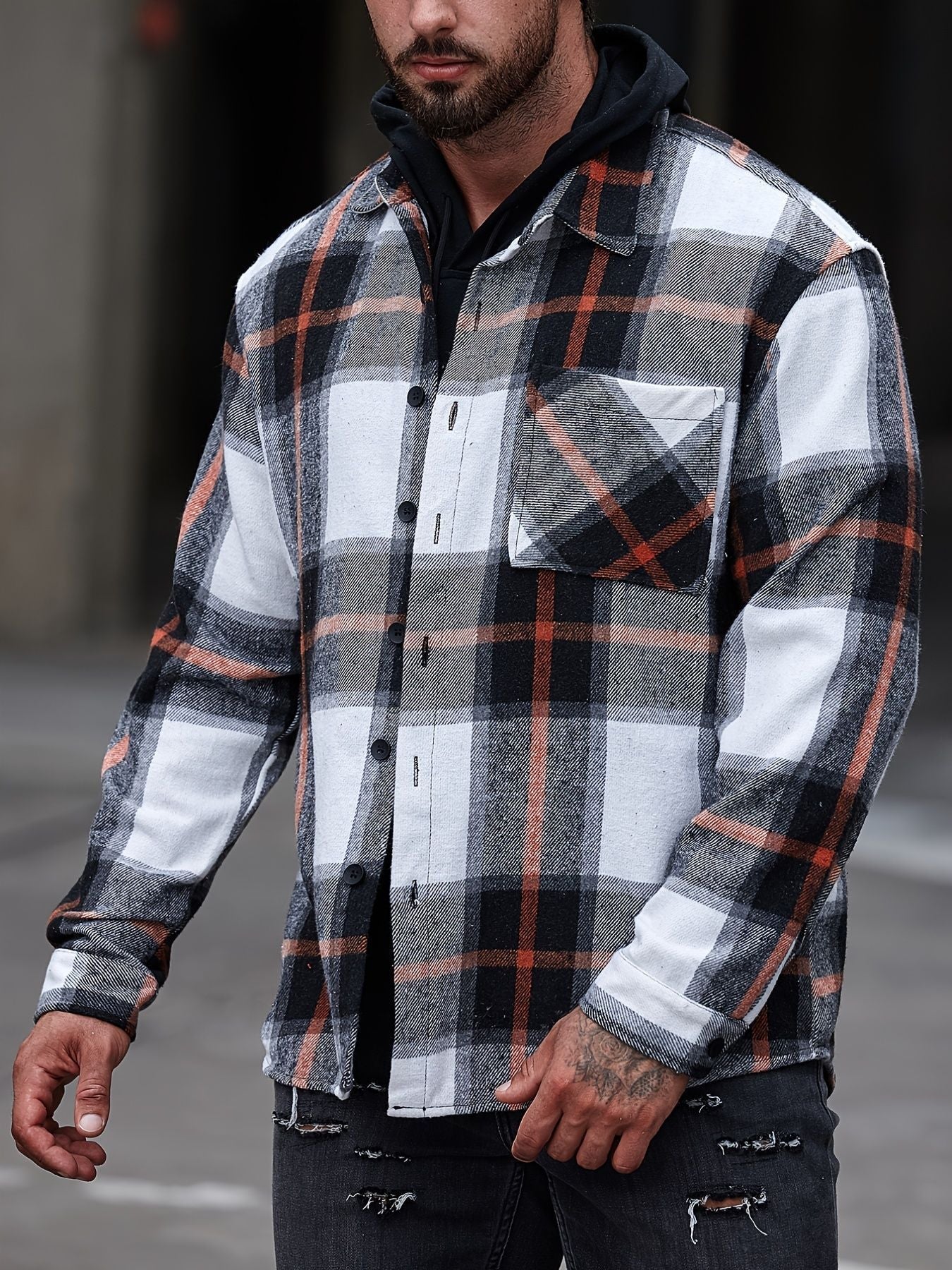 Manteau en laine pour homme,