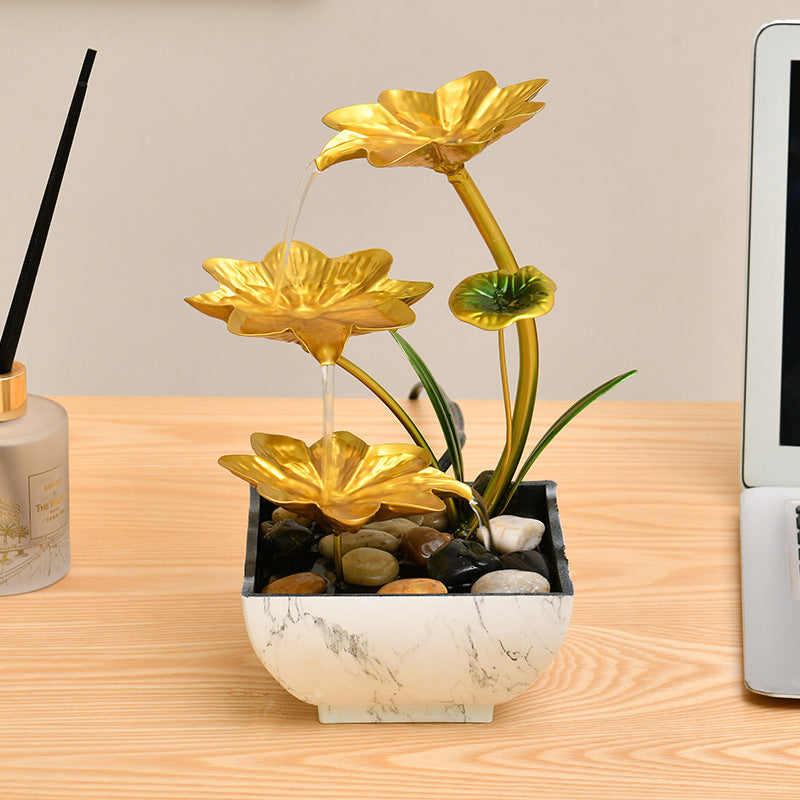 Mini-paysage moderne et simple pour salon