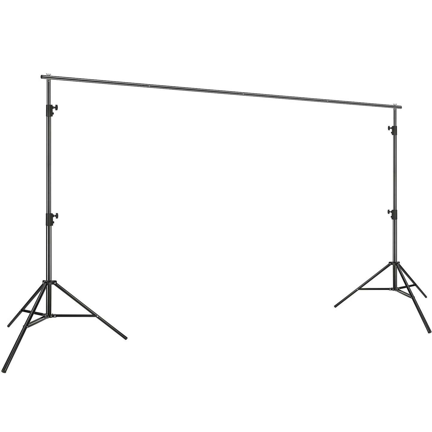 Support de fond pour photographie de haute résistance VEVOR, dimensions 11,48 x 9,58 pieds. Hauteur réglable, système de support de fond complet avec 6 pinces et sac de transport inclus.
Idéal pour les mariages, fêtes, expositions, photos professionnelles