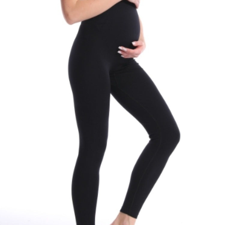 Leggings de Maternité Sans Coutures – Taille Haute, Ultra Élastiques, Multicolores, Idéals pour le Yoga