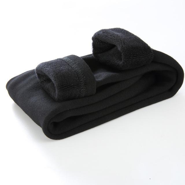 Legging Hiver Enfant Épais – Doublure Velours Chaude, Coton Confortable