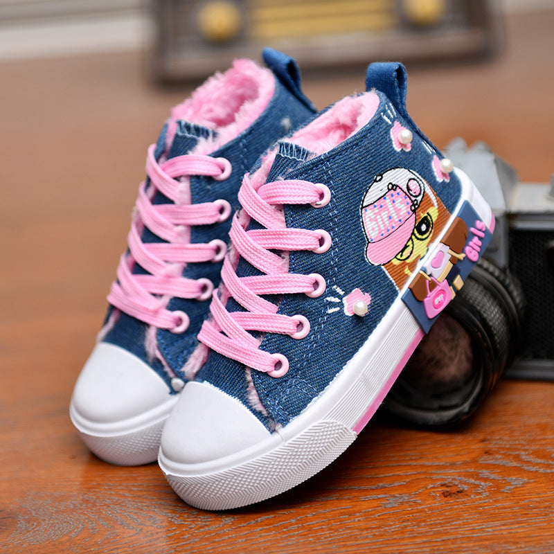 Chaussures en toile pour enfants – Baskets fille