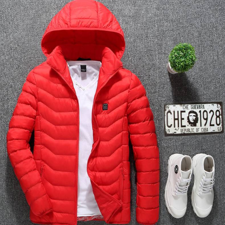 Veste Coton Manteau Chauffage Thermique Vêtements Chauffage Gilet Hommes de Vêtements D'hiver