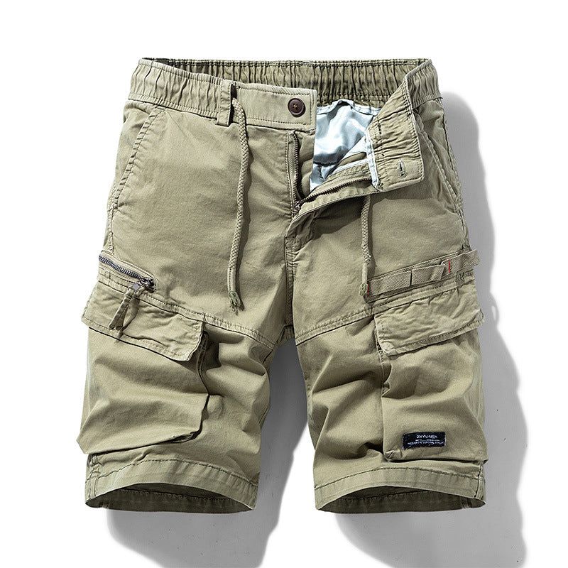Shorts d'été à fermeture éclair pour hommes